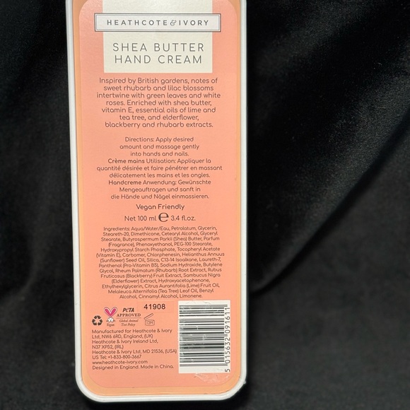 Stocking Stuffer: Hand Cream Heathcoat & Ivory, in Tin - Picture 7 of 8